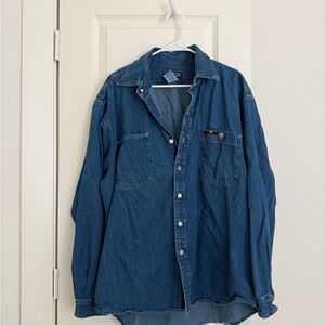 Polo Ralph Lauren Blue Denim Worker Shirt